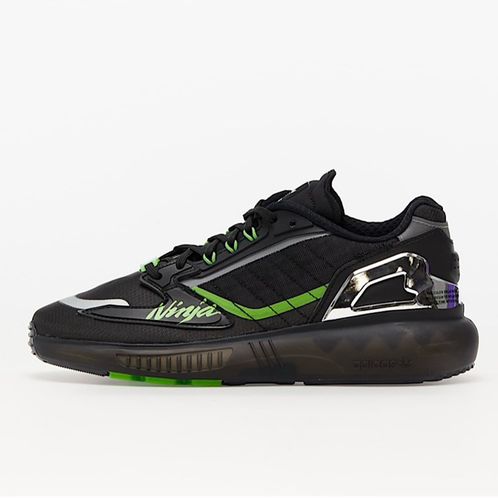 👟 Adidas, ZX 5K Boost “Kawasaki Ninja” Sneakers, Men Size 10